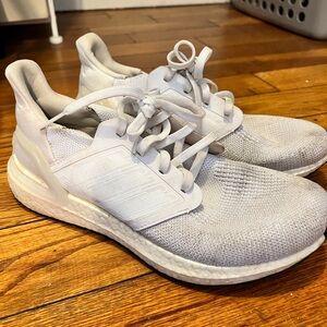 White ultra boost. Adidas. Womens 8/youth 7